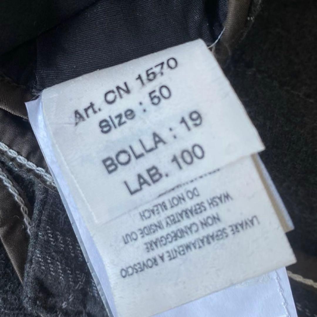 CIRCOLO1901 50サイズ テーラードジャケット チェック グレー XL