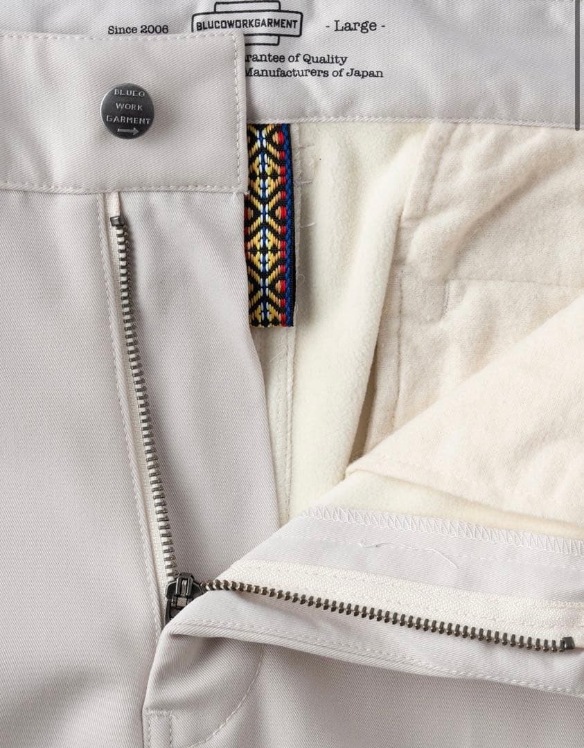 専用BLUCO STRETCH WARM WORK PANTS アイボリーL
