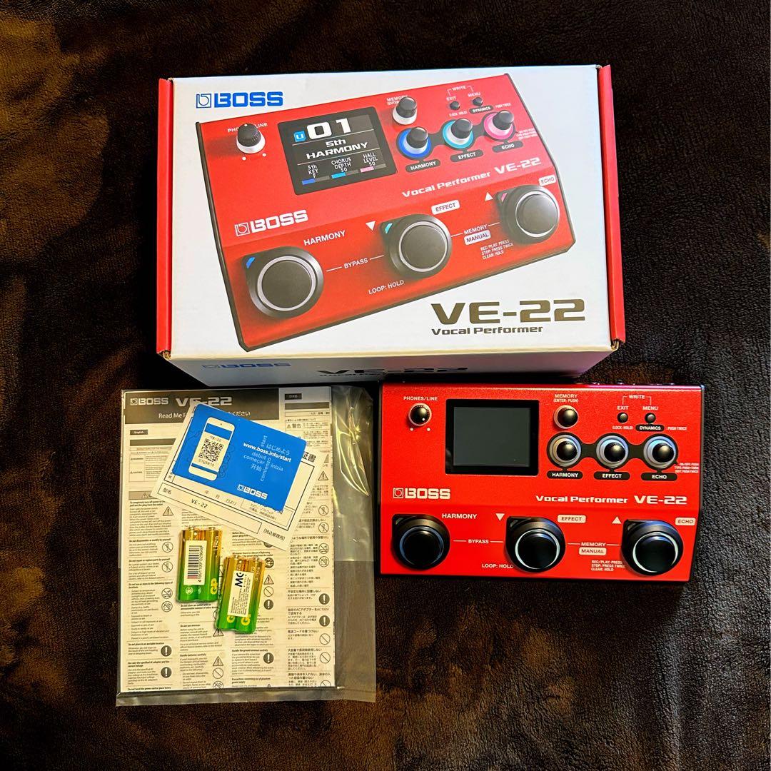 【新品同様】Boss VE-22 ボーカルエフェクター