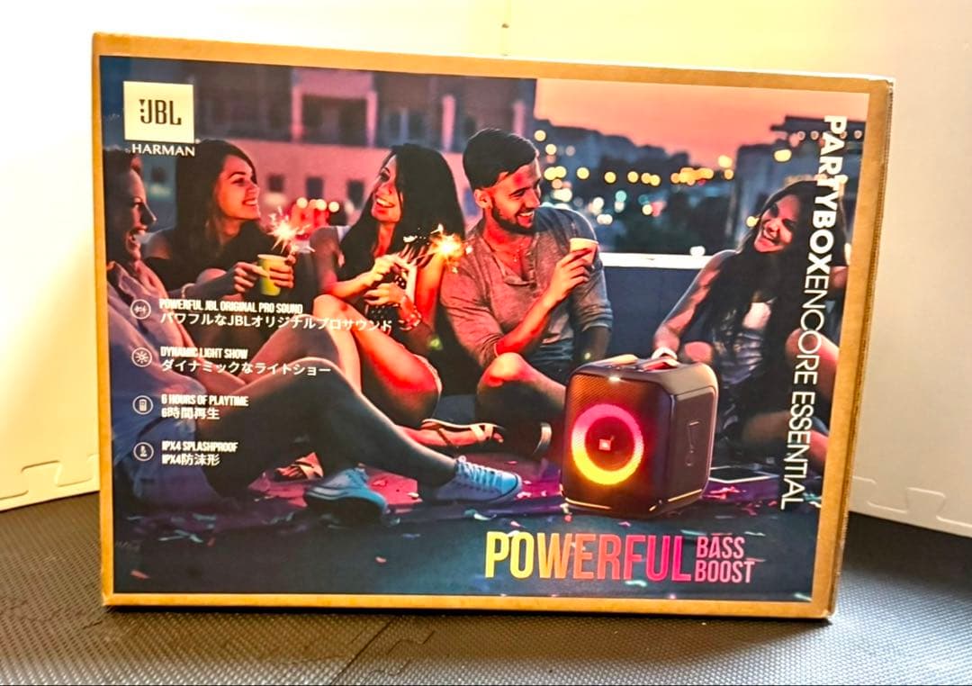 JBL PARTYBOX ENCORE ESSENTIALスピーカー新品未使用品