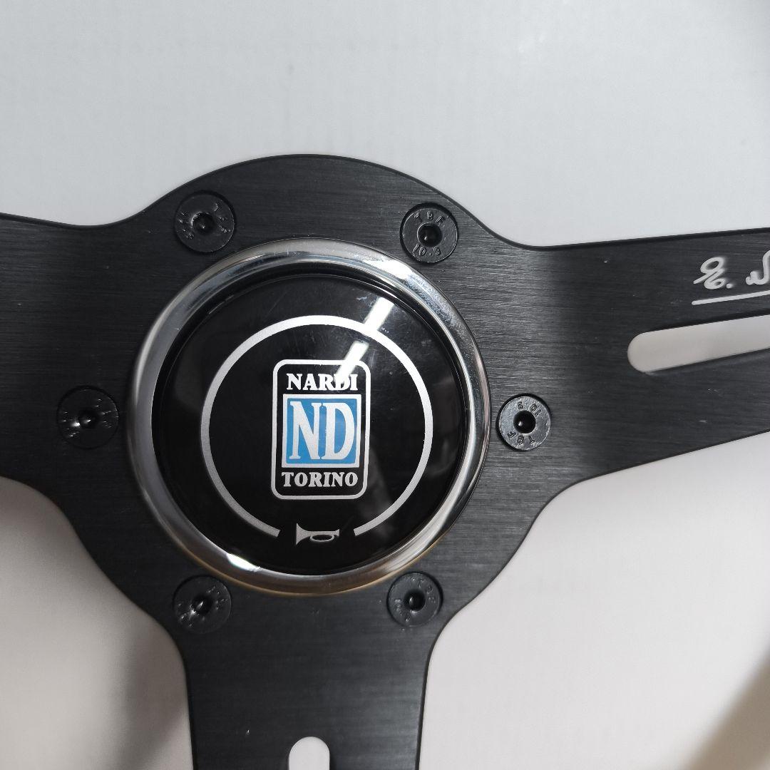 NARDI ナルディタイプ 　クラシック　ウッド&ブラックスポーク350mm