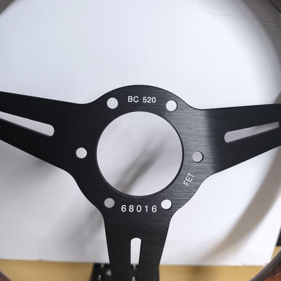 NARDI ナルディタイプ 　クラシック　ウッド&ブラックスポーク350mm