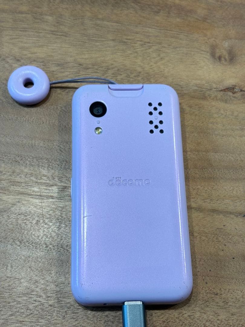 docomo キッズ 携帯電話 本体KY-41c ラベンダー