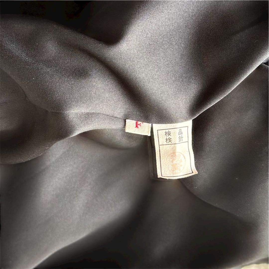 本毛皮☆シェアードミンク MINK ファーコート ふかふか◎ グリーン F