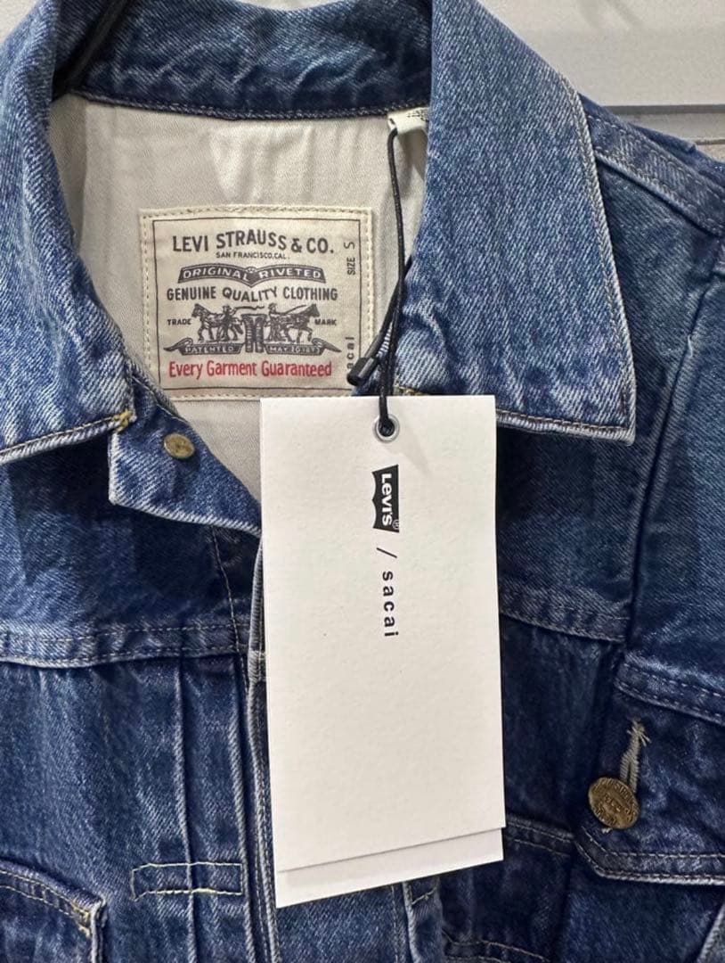 限定価格 Levi's sacai Women's Denim Jacket 2