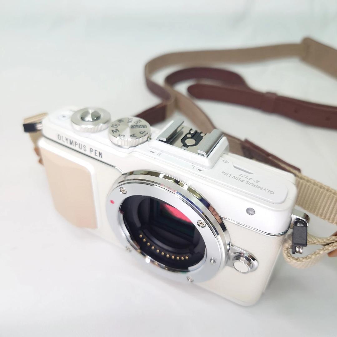 OLYMPUS PEN E-PL7 ホワイト ショット数808 オリンパス