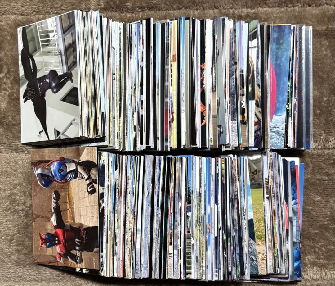 仮面ライダーチップスR カード セット　カルビー　引退