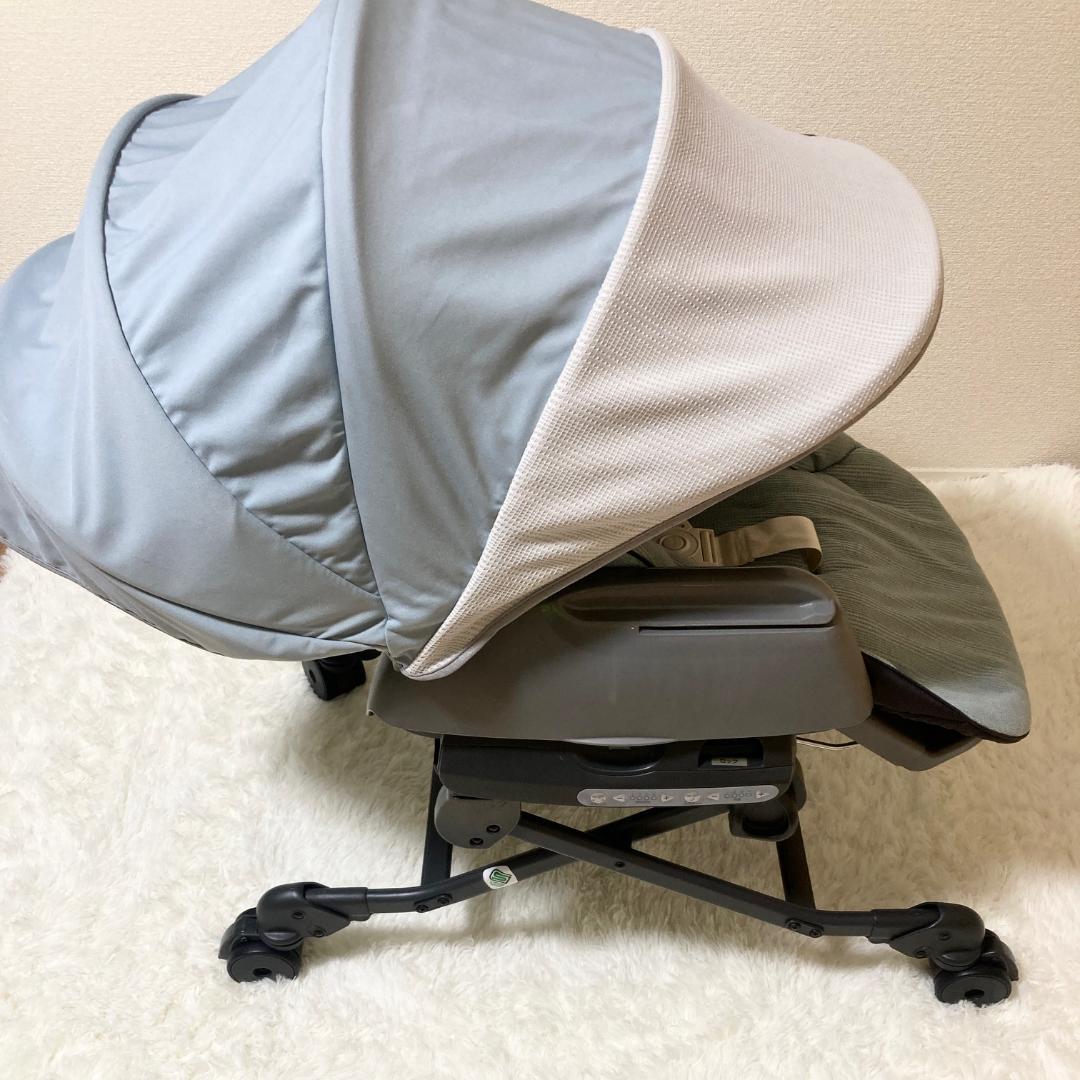 美品 Combi ネムリラ BEDi Long スリープシェル EG ブルー