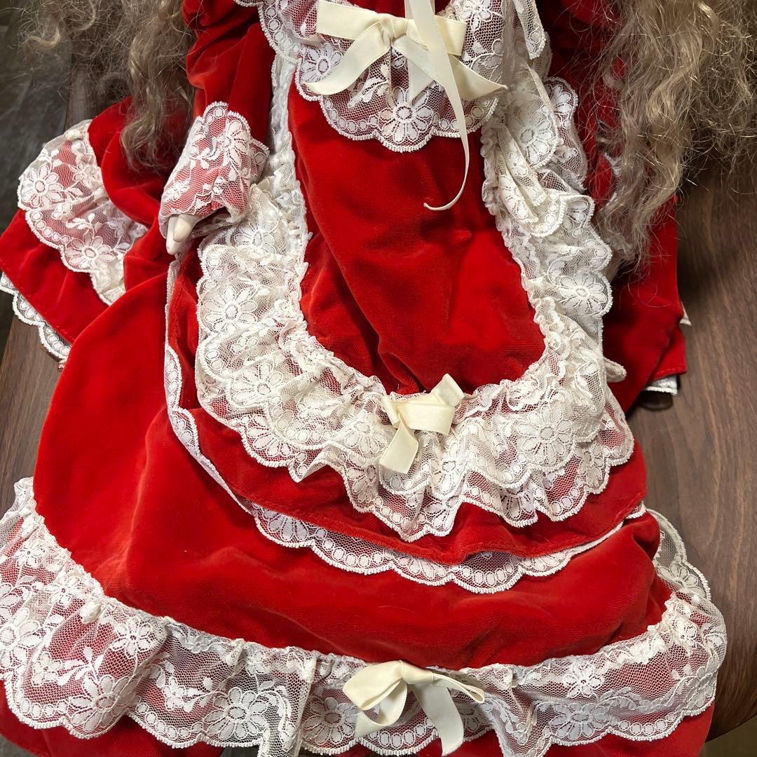 ★美品★ビスクドール　フランス製　アンティークドール アオイドール