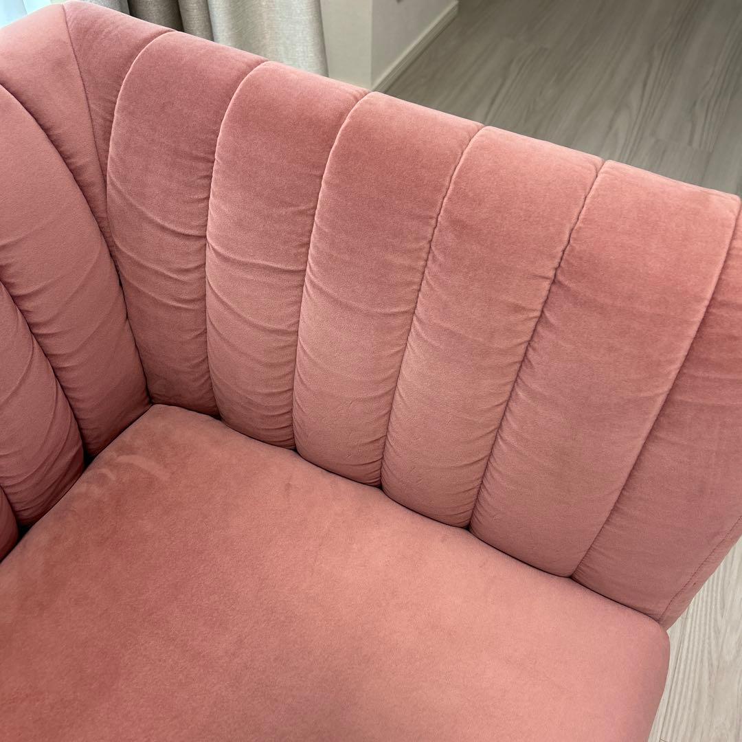 Francfranc シュエット ソファSピンク