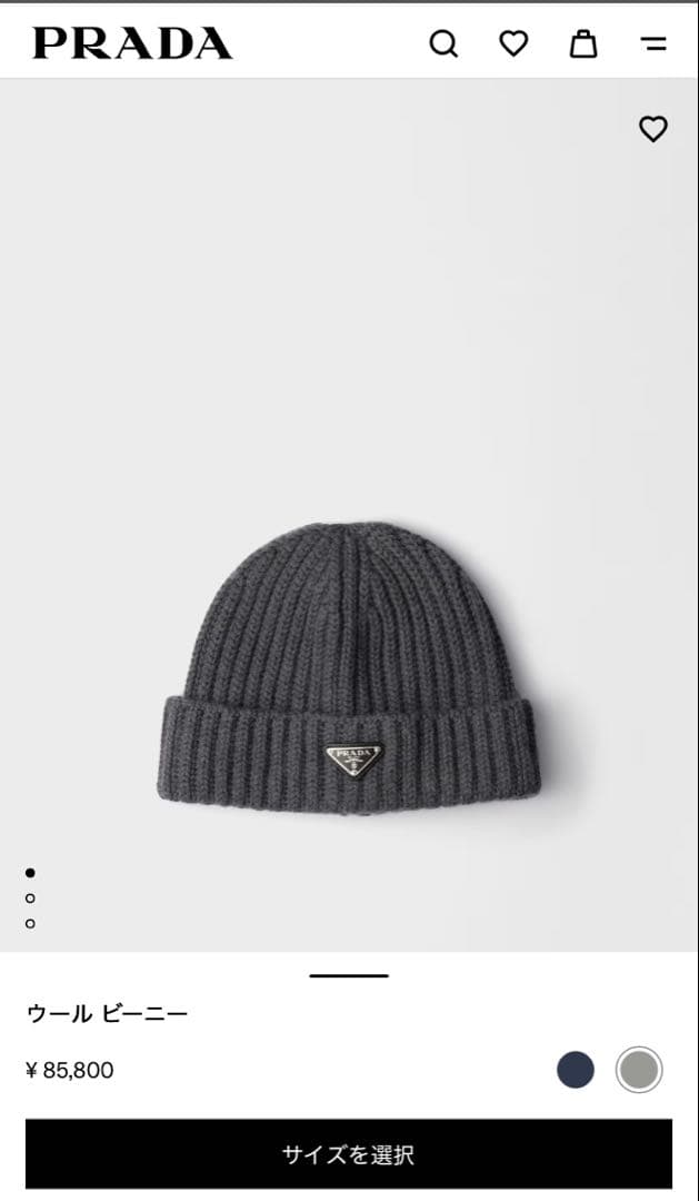 【なお】ビーニーのみ