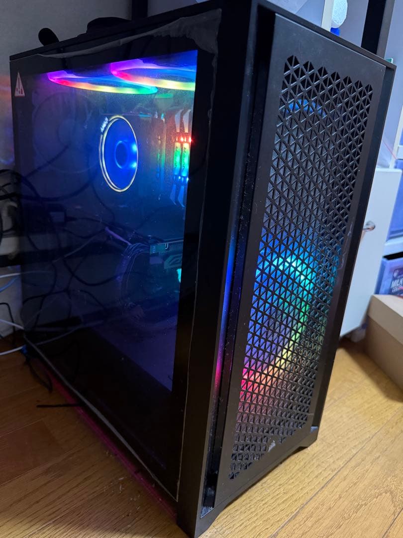 Case AMD Ryzen 7 3700X RGBデスクトップPC