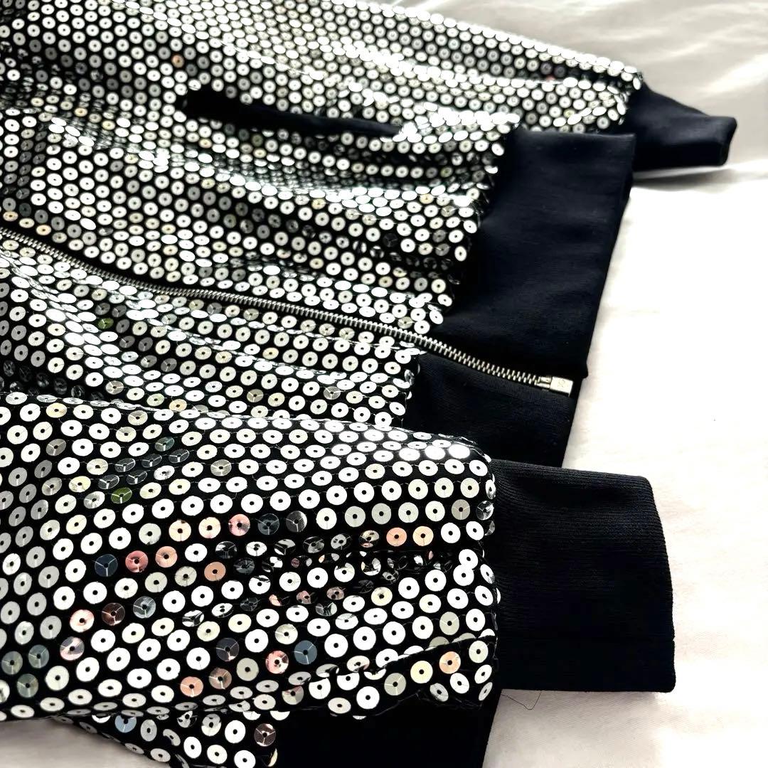 ■未使用品 ドルチェ＆ガッバーナ ボンバージャケット/ブルゾン・スパンコール