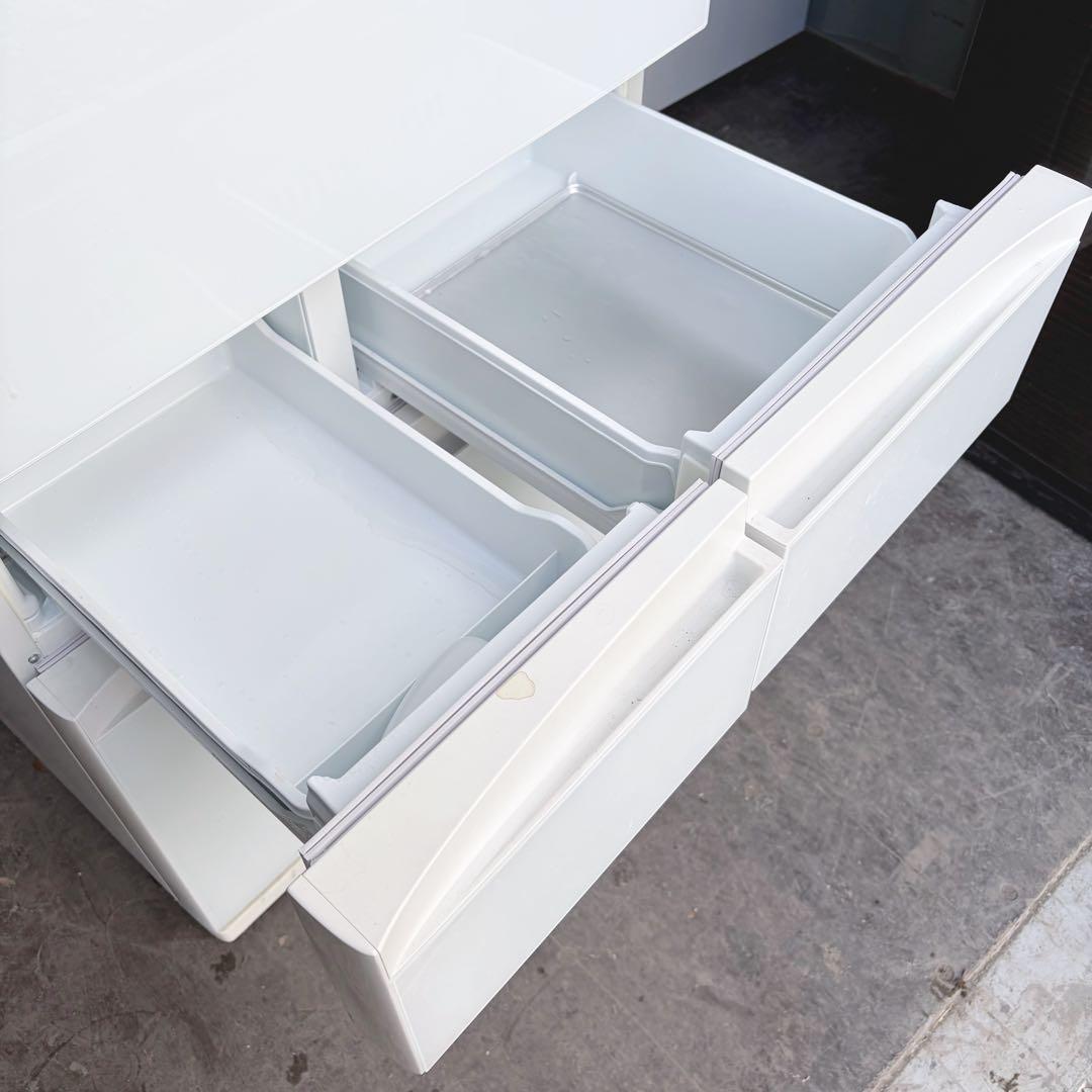 運搬取付無料！クリアホワイト純正TOSHIBA VEGETA冷蔵庫！完動超美品！