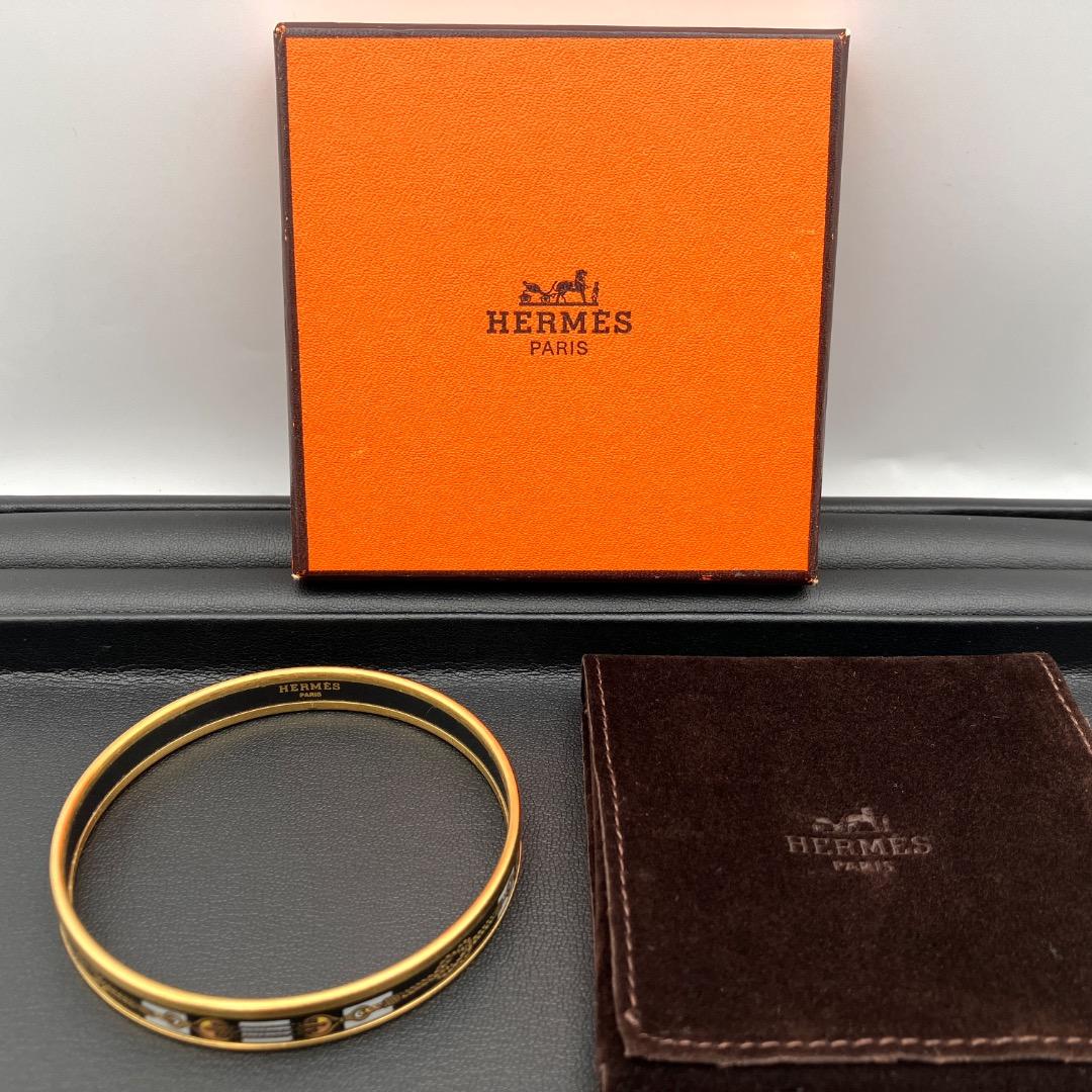 HERMES エマイユ ＰＭ バングル ブレスレット エルメス 定番 人気商品