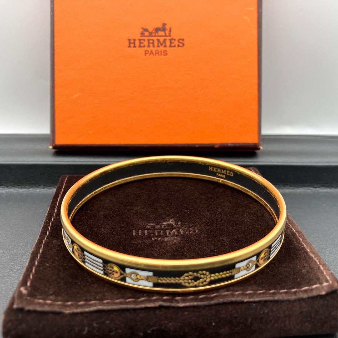 HERMES エマイユ ＰＭ バングル ブレスレット エルメス 定番 人気商品