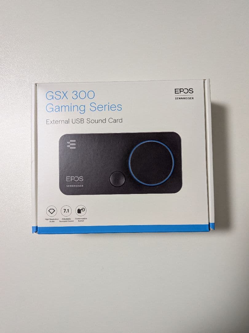 【美品】EPOS H6PRO 密閉型 + GSX300 ゲーミングアンプ