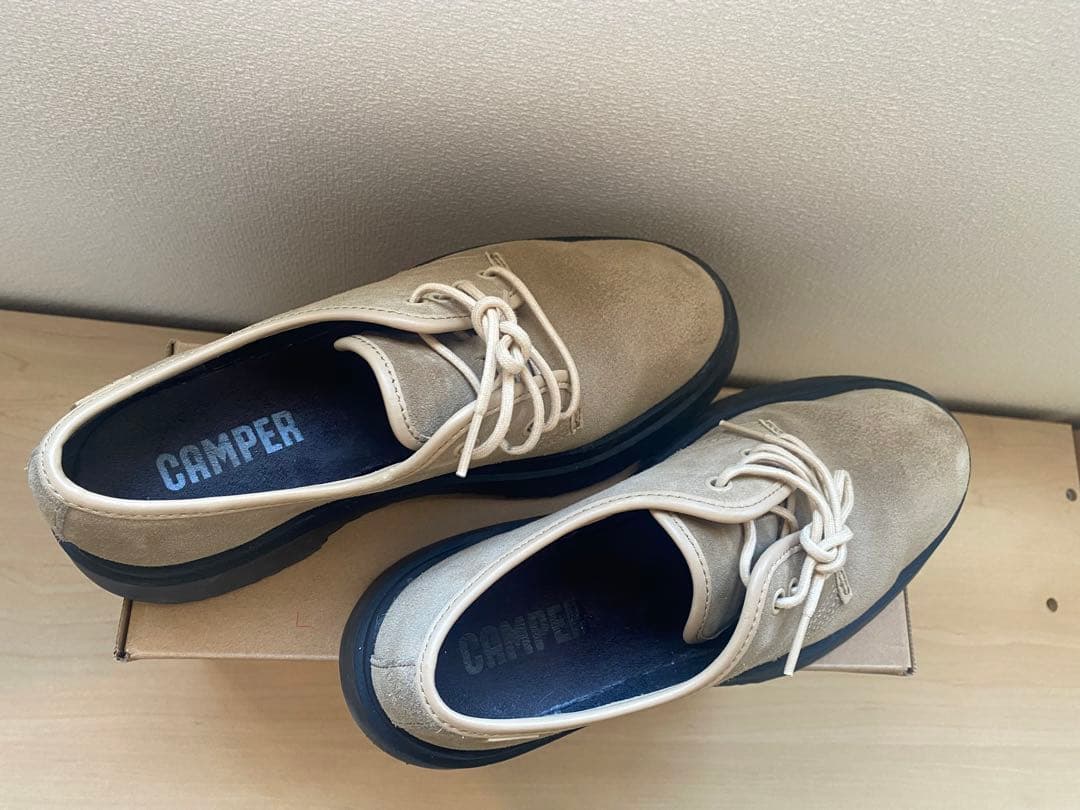 美品！カンペール CAMPER Walden レースアップシューズ