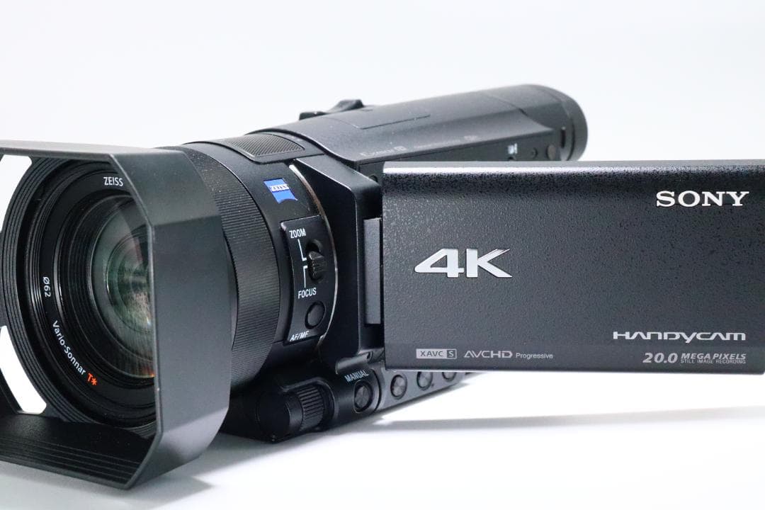 SONY FDR-AX100 4Kビデオカメラ 美品 動作品