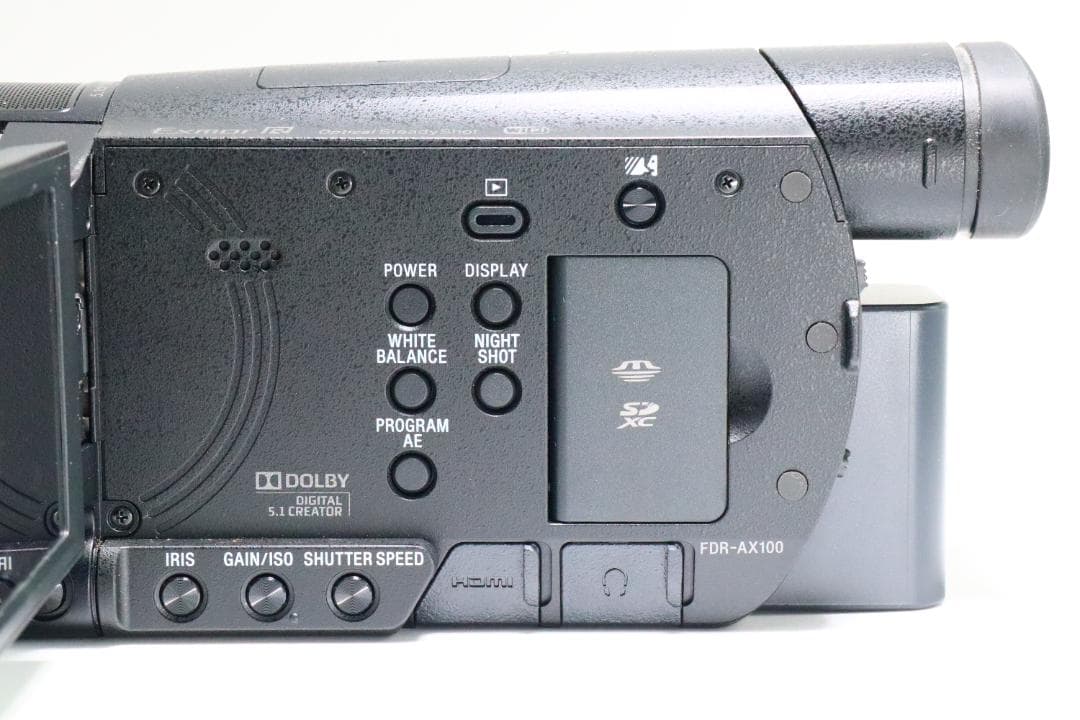 SONY FDR-AX100 4Kビデオカメラ 美品 動作品