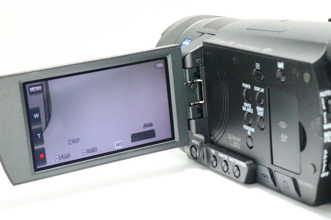 SONY FDR-AX100 4Kビデオカメラ 美品 動作品
