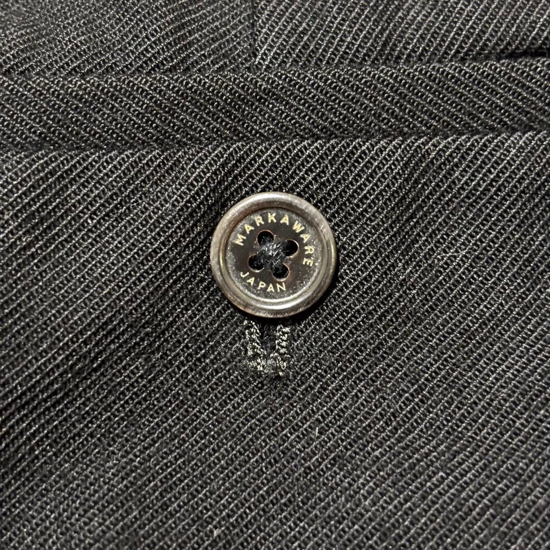 MARKAWARE プリーツフロントペグトップサバイバルクロス スラックス 1