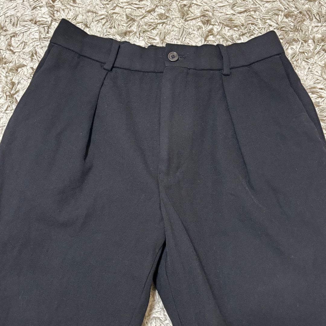 MARKAWARE プリーツフロントペグトップサバイバルクロス スラックス 1