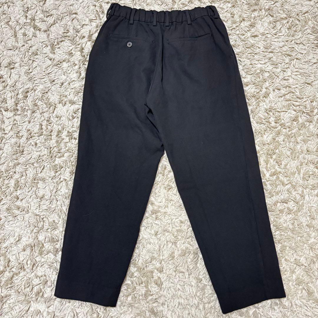 MARKAWARE プリーツフロントペグトップサバイバルクロス スラックス 1