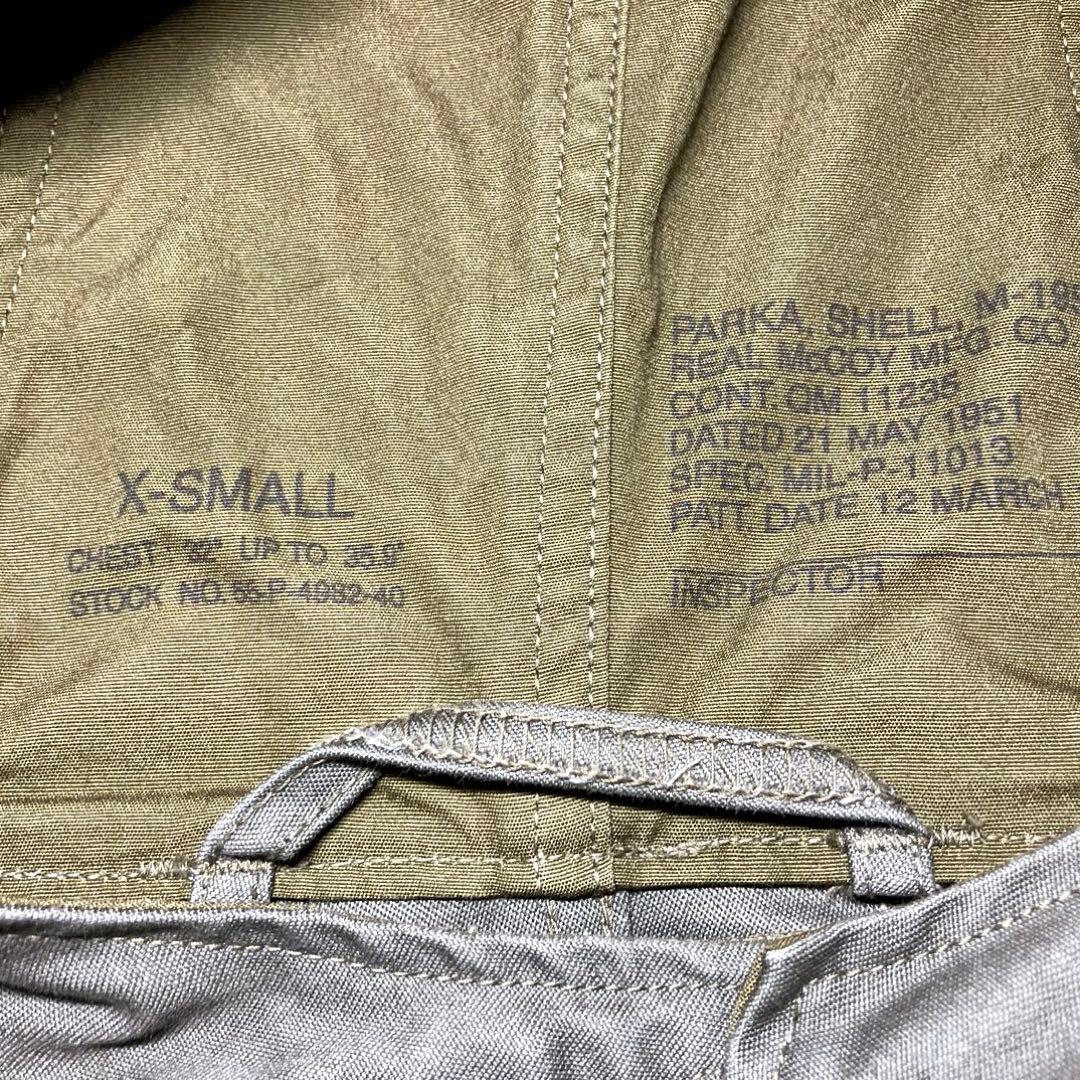 リアルマッコイズ　モッズコート　M-51 フィッシュテール