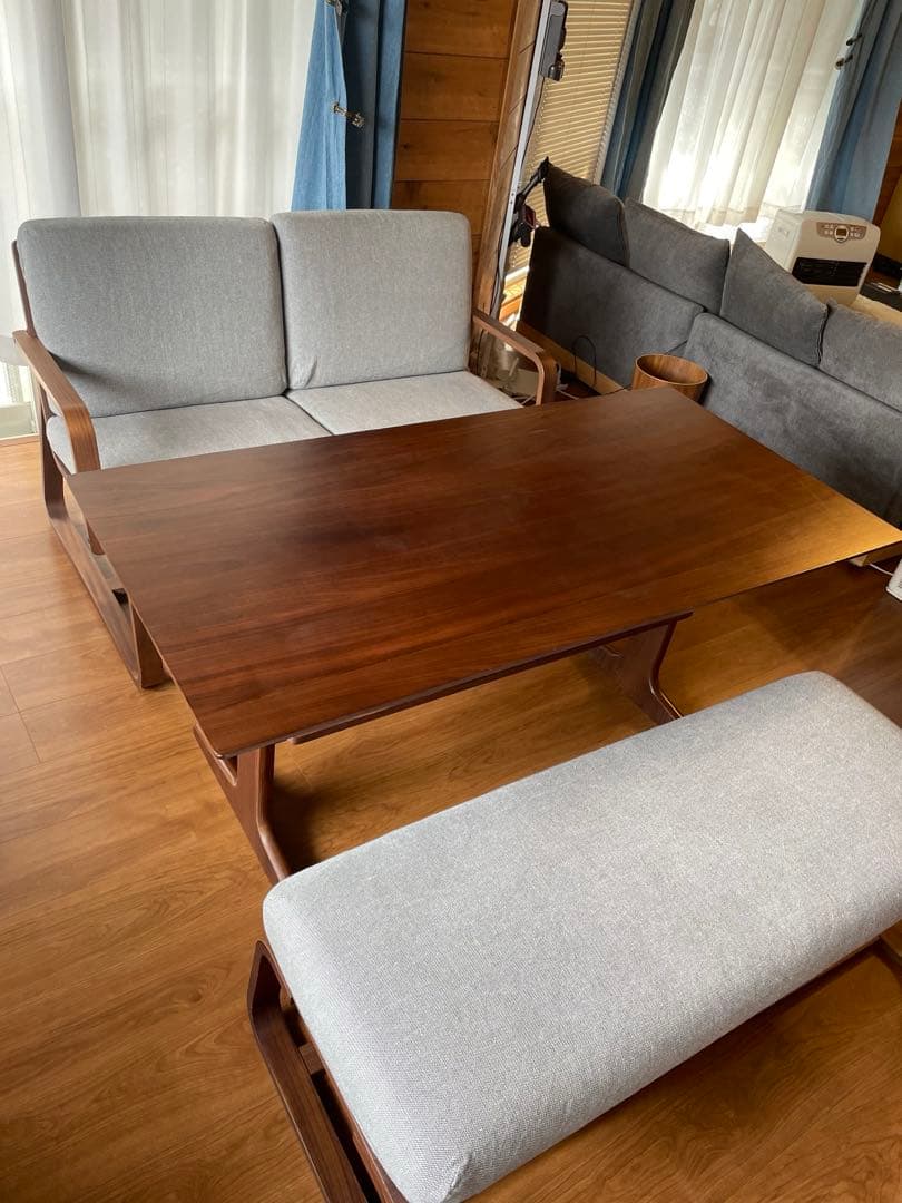 無印良品　ダイニングソファーセット　※引き取り限定