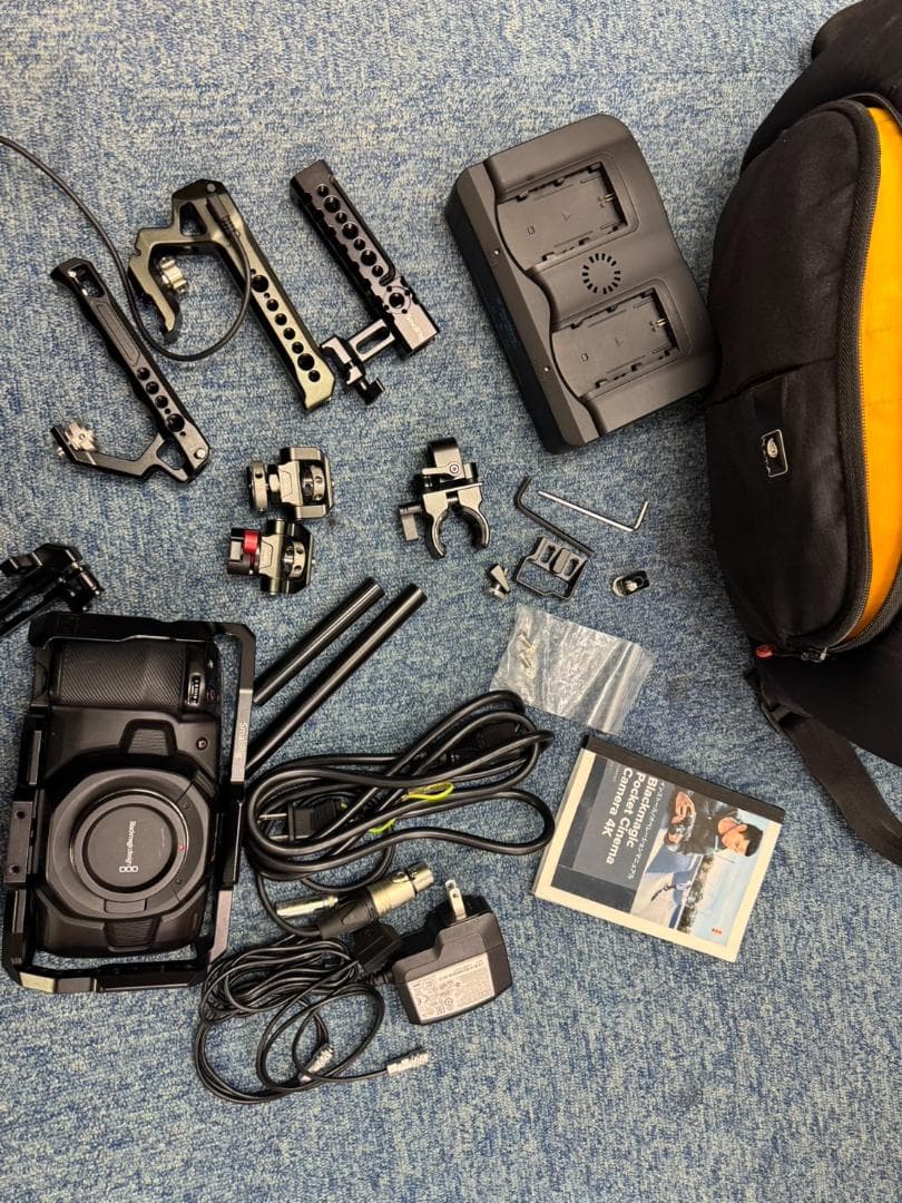 【カメラにやや難あり】BMPCC4Kややジャンク 総合セット2