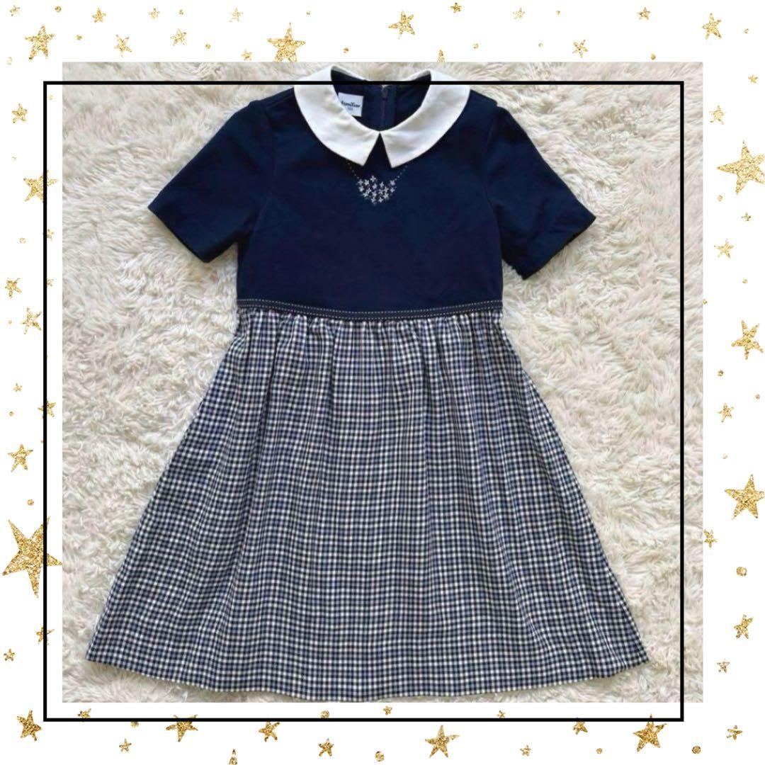 美品　ファミリア110 フォーマルスーツ　アンサンブル　ワンピースボレロ入学式