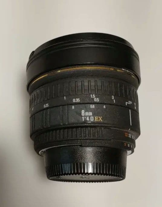 SIGMA 8mm F3.5 EX 魚眼レンズ