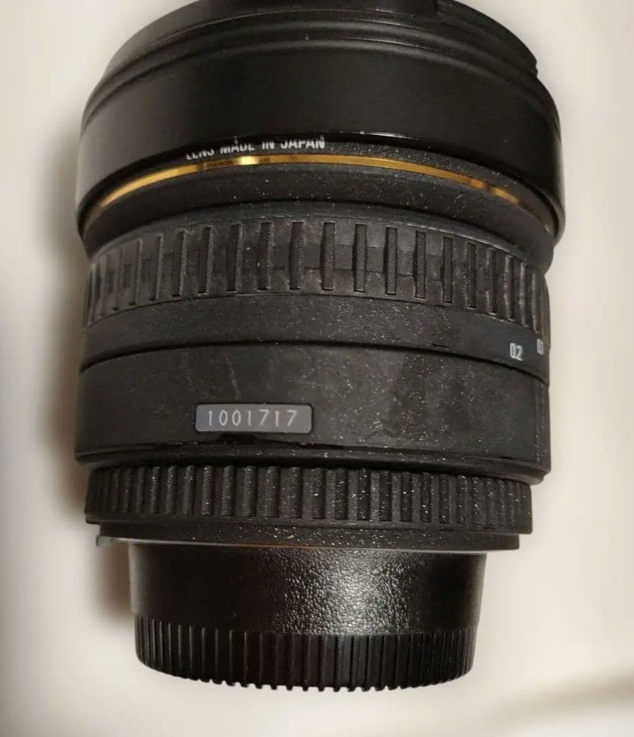 SIGMA 8mm F3.5 EX 魚眼レンズ