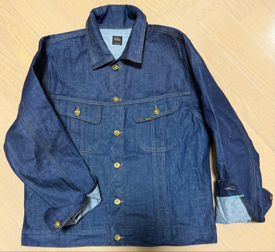 RRL リジッド　デニムジャケット　LEE 101タイプ　セルビッチ