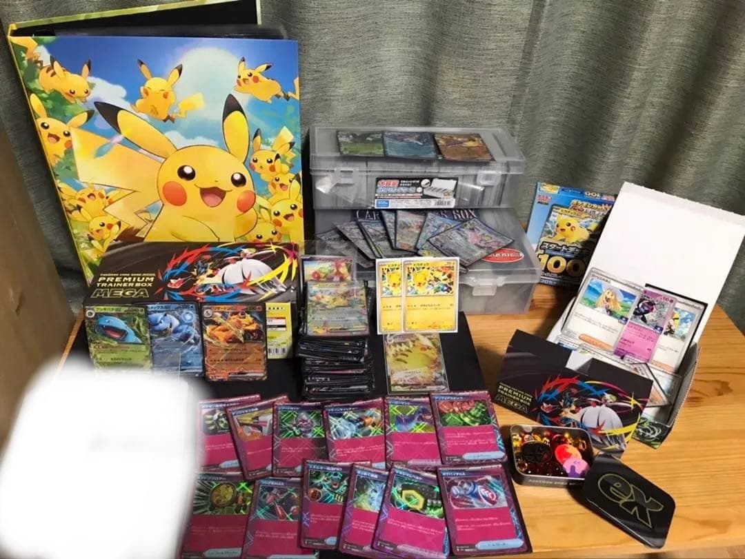 ポケカ引退品　デッキ4つ　レアカードまとめ