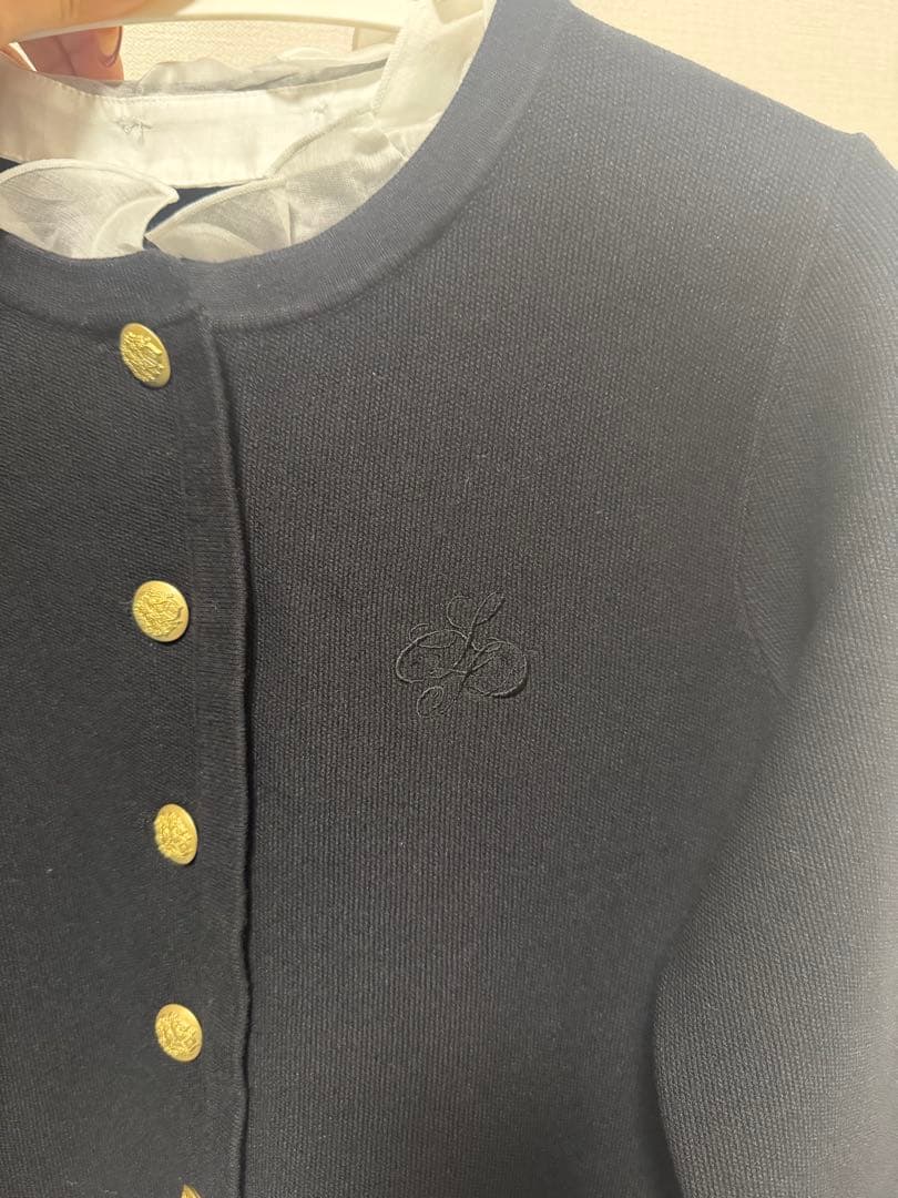 CELFORD（セルフォード）フリルデタッチャブルカーディガン