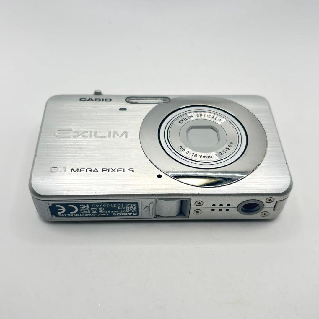 CASIO EXILIM EX-Z80 シルバー 新品バッテリー付