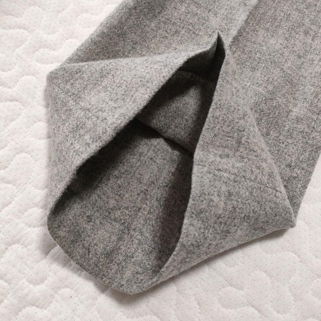 美品✨マディソンブルー　ウール100％フレアパンツ　ハイウエスト　グレー　00