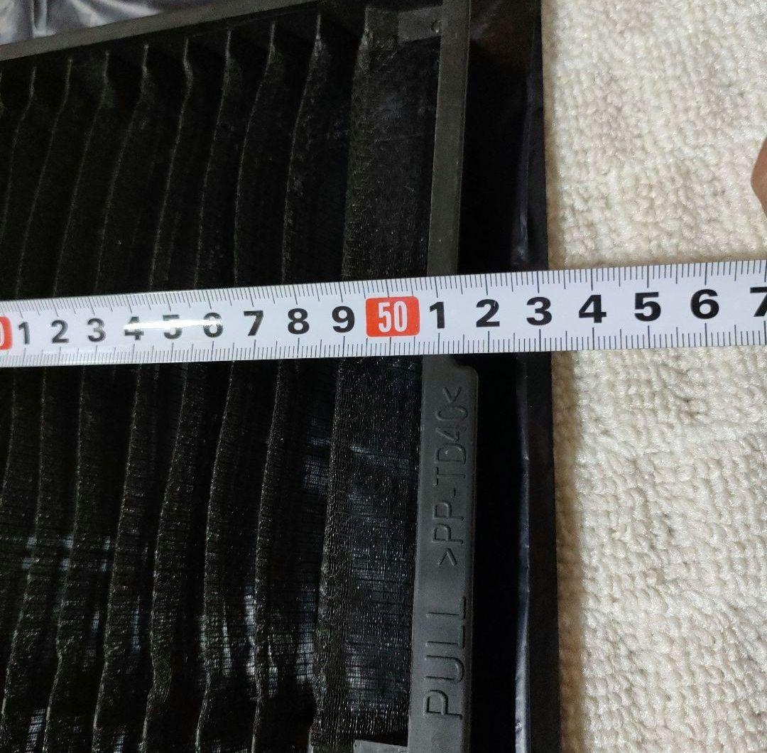 りん 2枚 業務用 エアコンフィルター 標準サイズ 黒 4方向用 天カセ