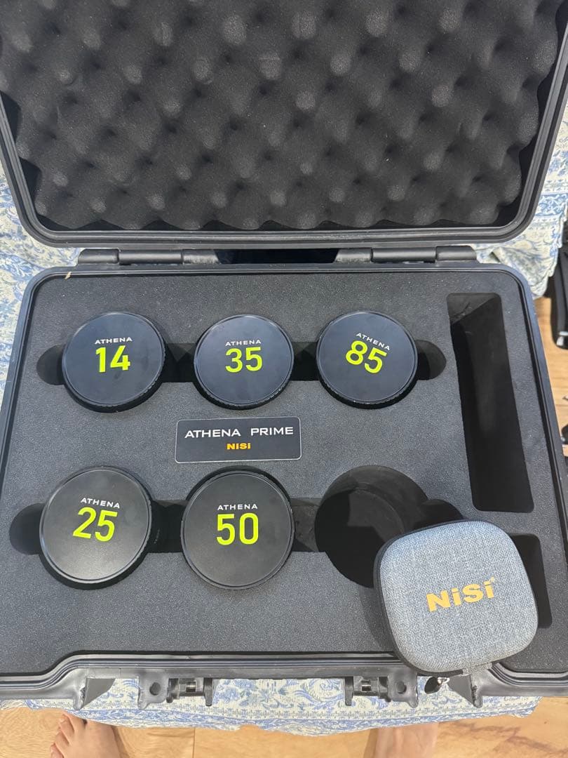 NiSi ATHENA PRIME シネマレンズ セット シネレンズ 5本ソニー