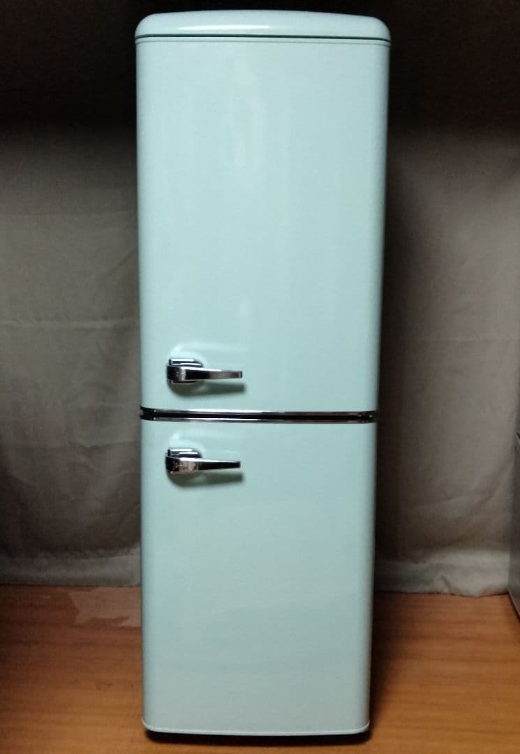 ♥ありさ♥限定　アイリス　130Lレトロ冷蔵庫 PRR-142D-LG