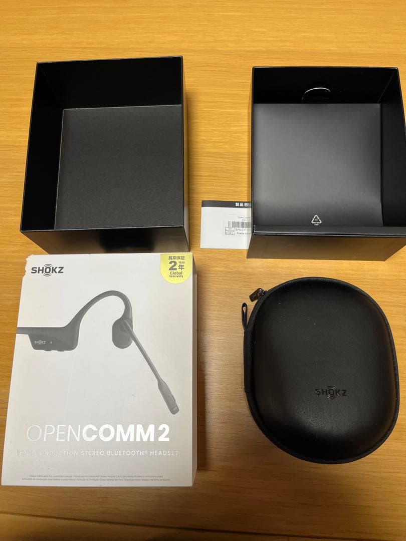 イヤホン Shokz OpenComm2