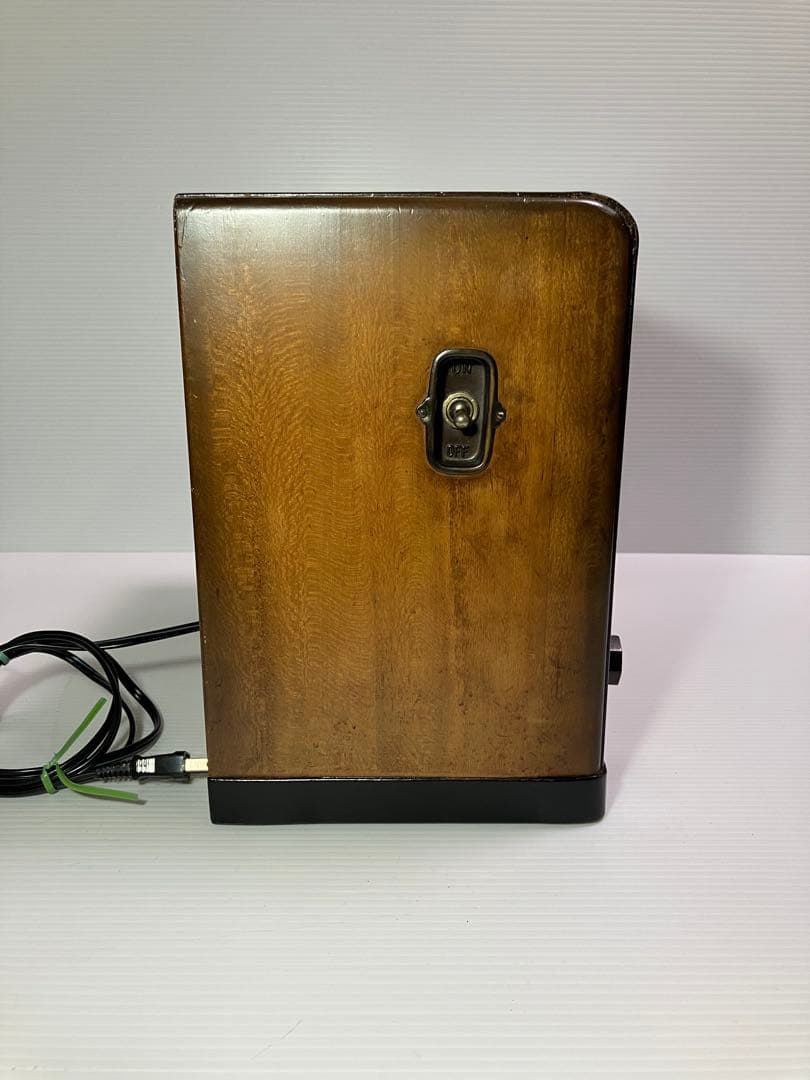 真空管ラジオ　4球ST管　完動品　　　　　　　　　　　　不良部品古い部品交換済み