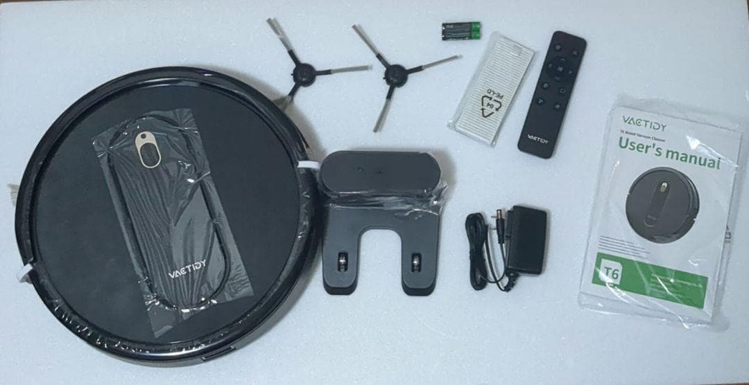 ロボット掃除機 自動掃除機 WiFi/Alexa対応 掃除機 T6 黒 新生活