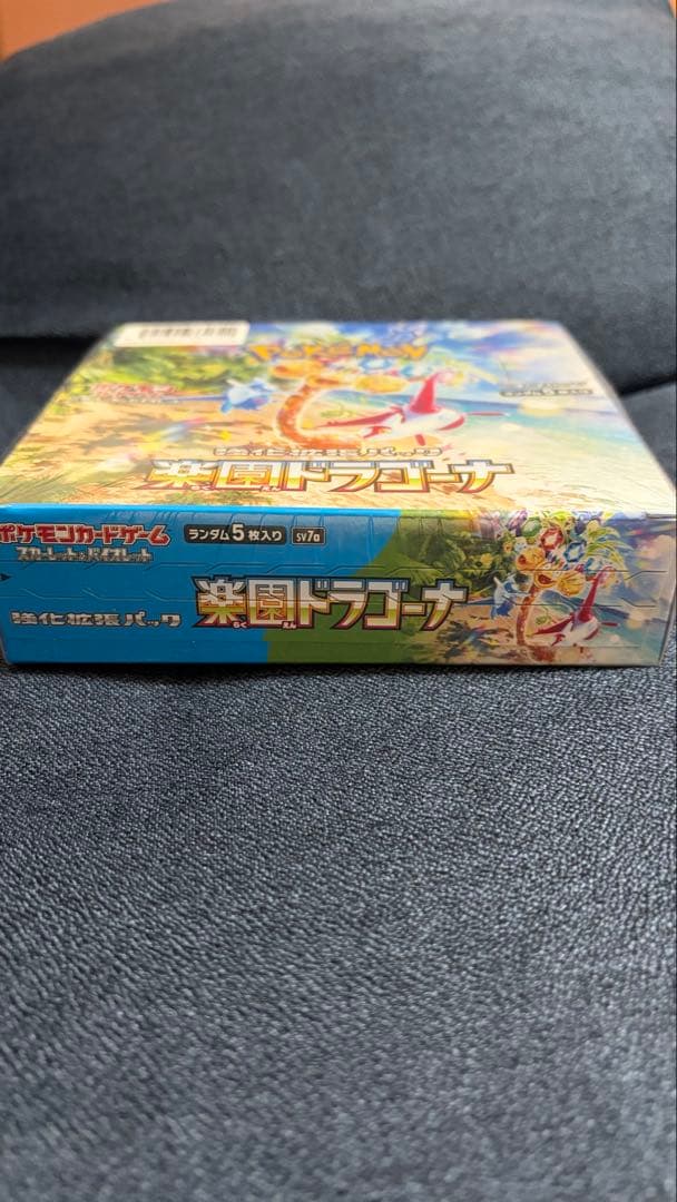 ポケモンカードゲーム 拡張パック 楽園ドラゴーナ BOX シュリンク付き