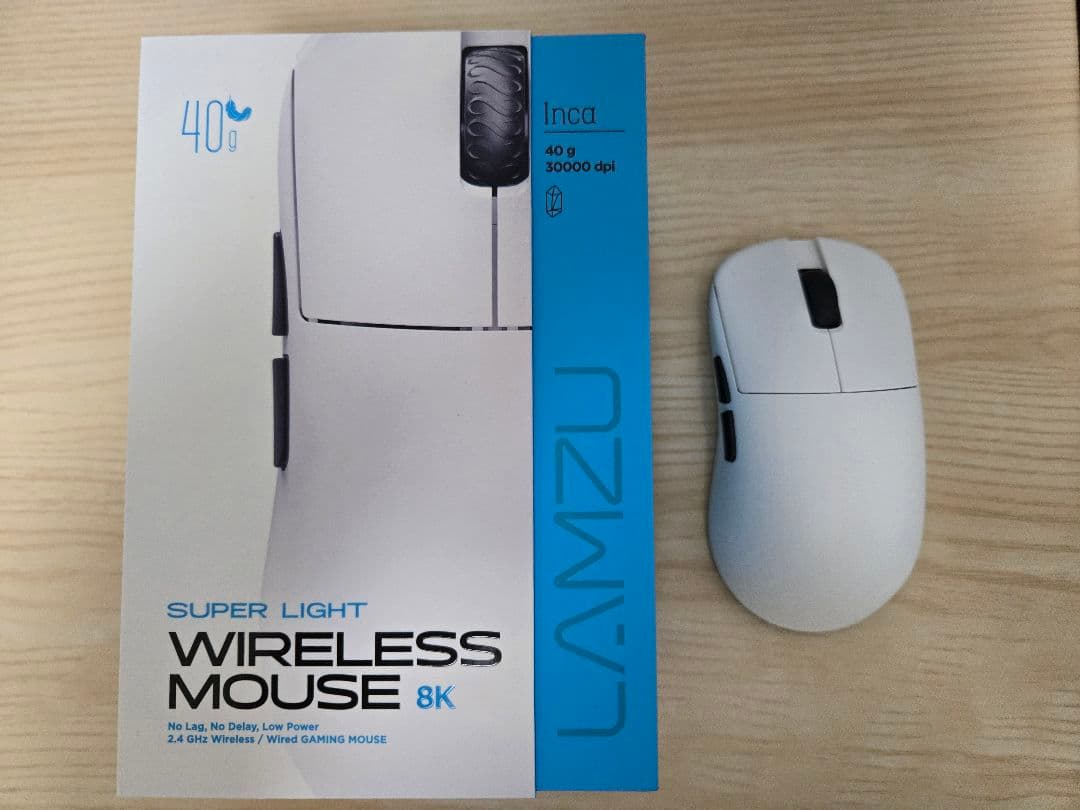 Lamzu Inca 8K ホワイト