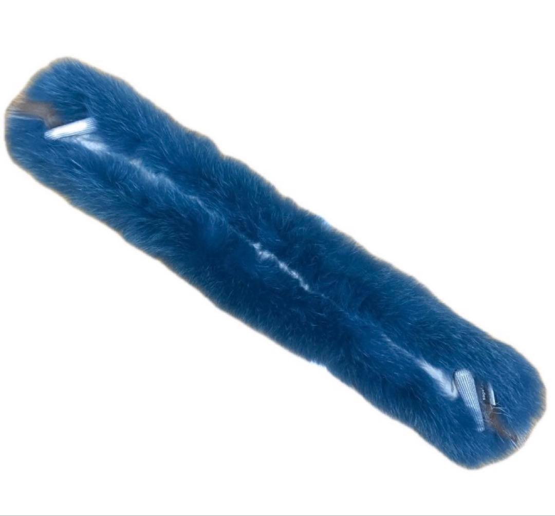 サガフォックス　襟巻き　マフラー　ファー