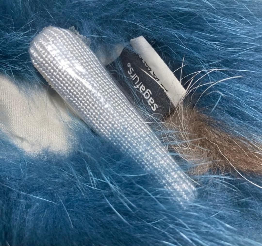 サガフォックス　襟巻き　マフラー　ファー