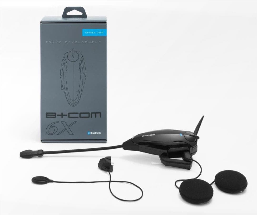 B+COM 6X Bluetooth ヘッドセット バッテリー交換必須